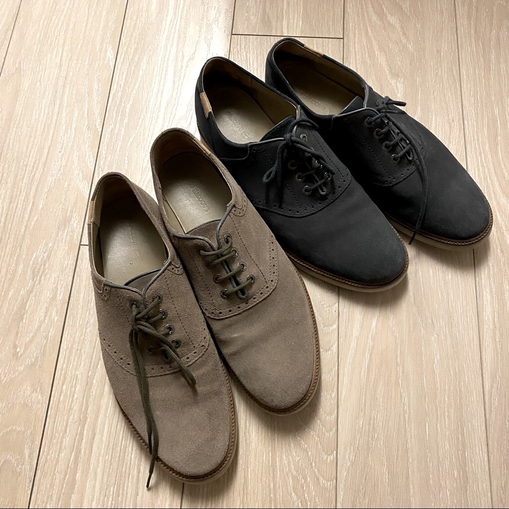 2 (two) Lacoste Suede Oxford US M 10